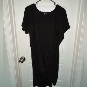 Women’s‎ Large Everlily Classic Black Mini Cinch Dress